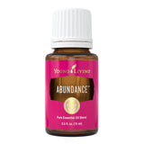 Young Living Abondance en bouteille 15 ml pour diffusion apaisante et accueillante.