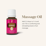 Diffusion Abondance Young Living crée une ambiance lumineuse et rafraîchissante.