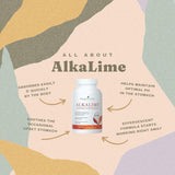 Emballage AlkaLime compact et pratique pour le voyage.