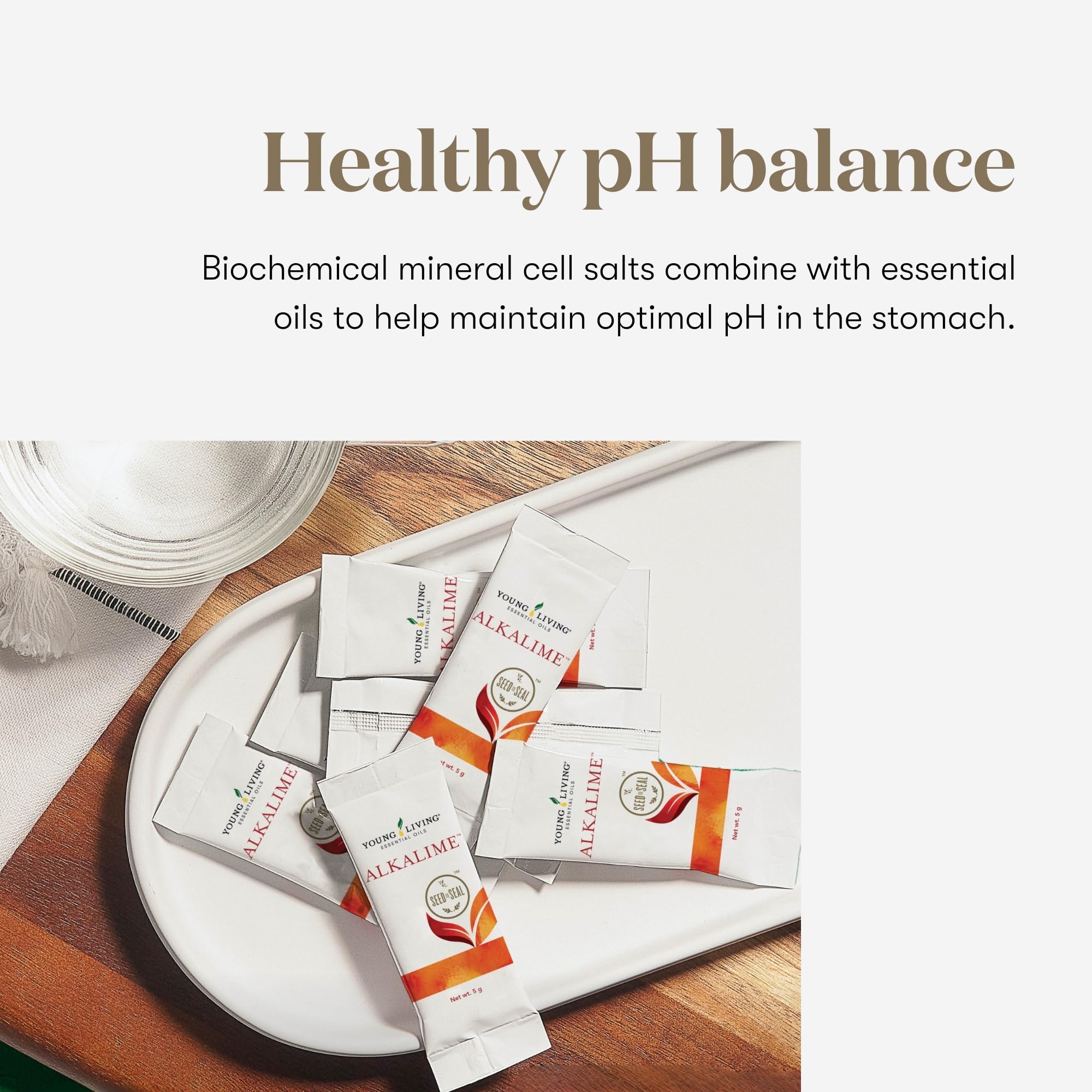 Young Living AlkaLime arômes citron-lime pour une boisson rafraîchissante