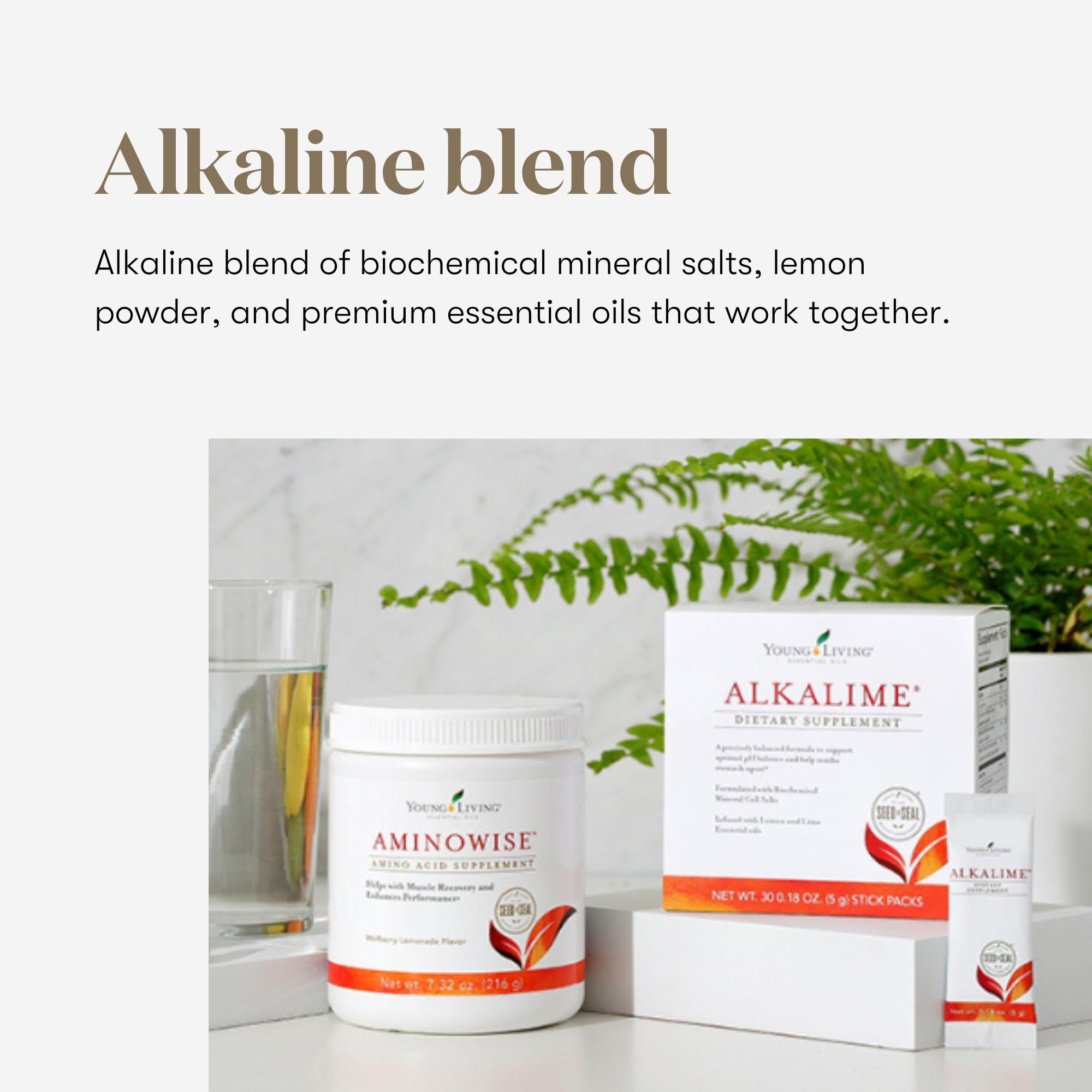 Young Living AlkaLime dissolution facile dans l eau