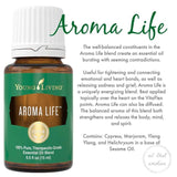 Young Living Aroma Life - huile pour massage relaxant et hydratant