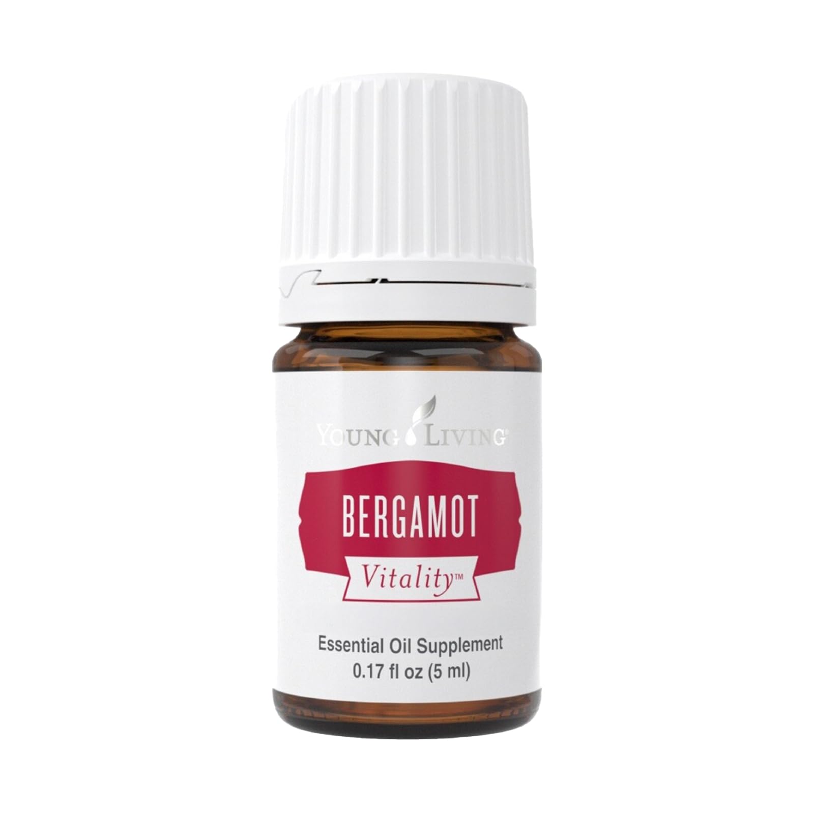  Young Living Bergamot Vitality 5ml, flacon pour aromatiser boissons.