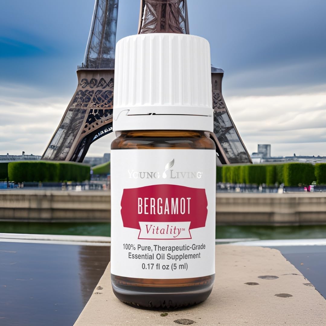 Goutte Bergamot Vitality de Young Living pour ajouter un zeste d'agrumes.