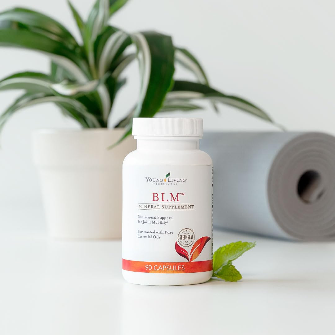 Young Living BLM Capsules bouteille : flacon de gélules faciles à prendre au quotidien