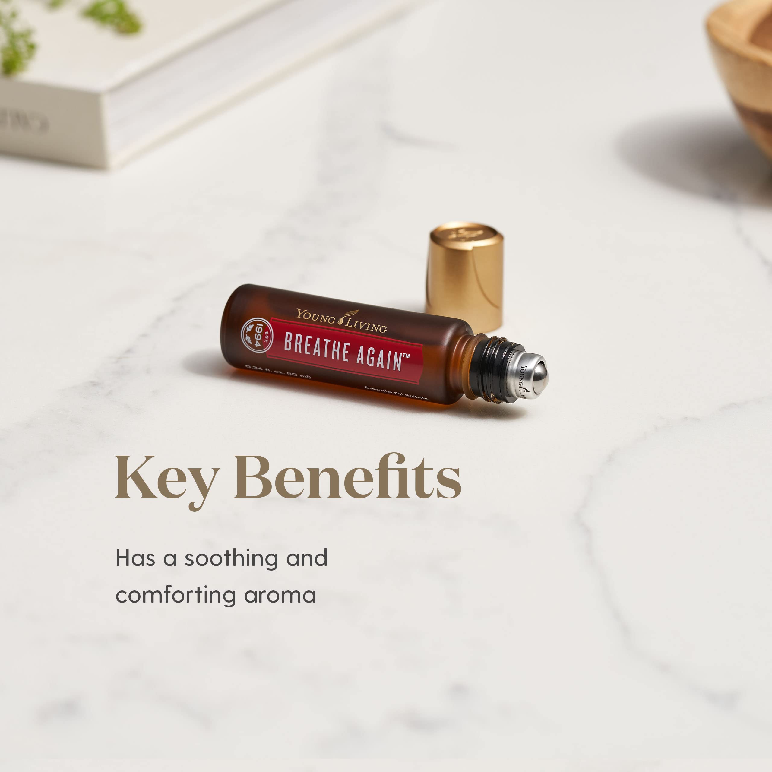Young Living offre quatre types d'eucalyptus pour un parfum frais.