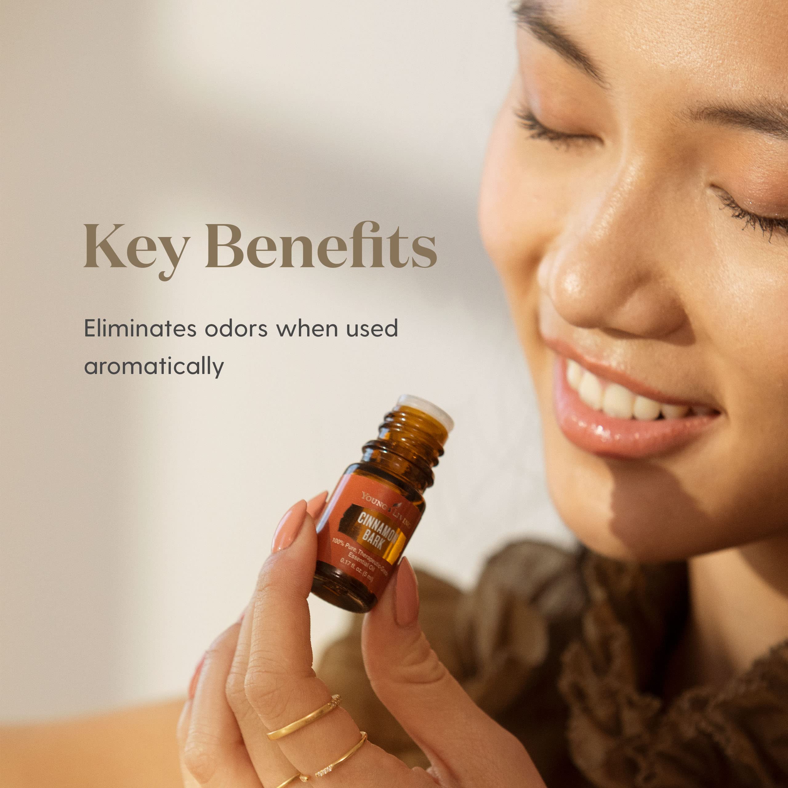 Young Living Cannelle — déodorant naturel et parfum subtil.