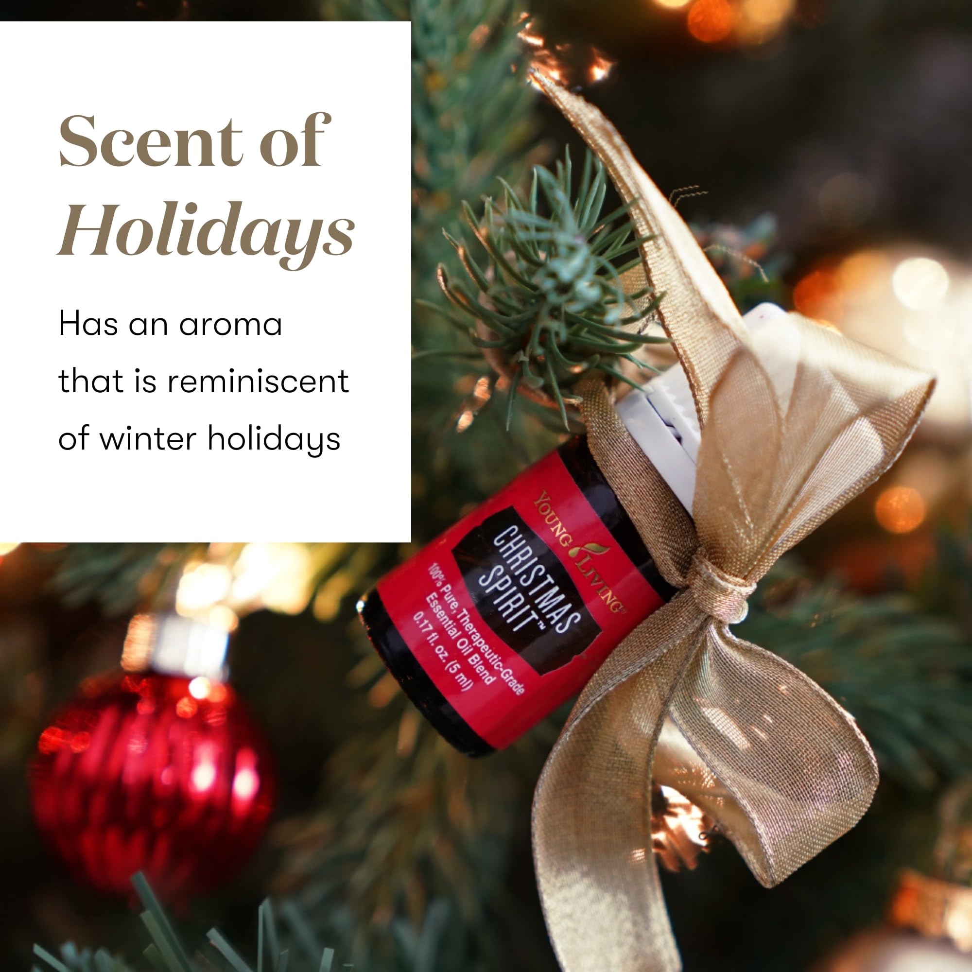 Young Living Christmas Spirit, diffuseur aromathérapie, crée une atmosphère cosy