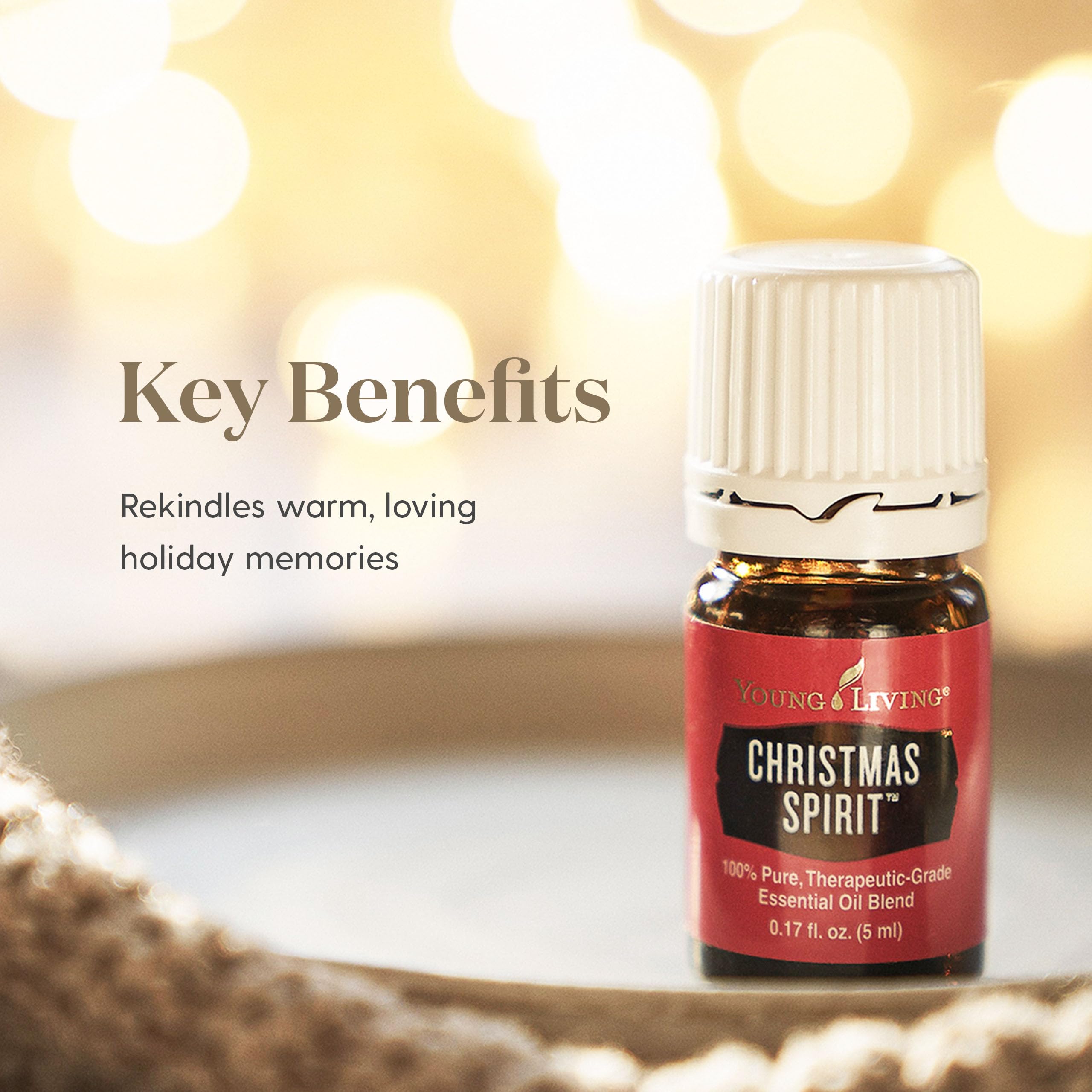 Young Living Christmas Spirit, zeste d'orange pour parfum vif