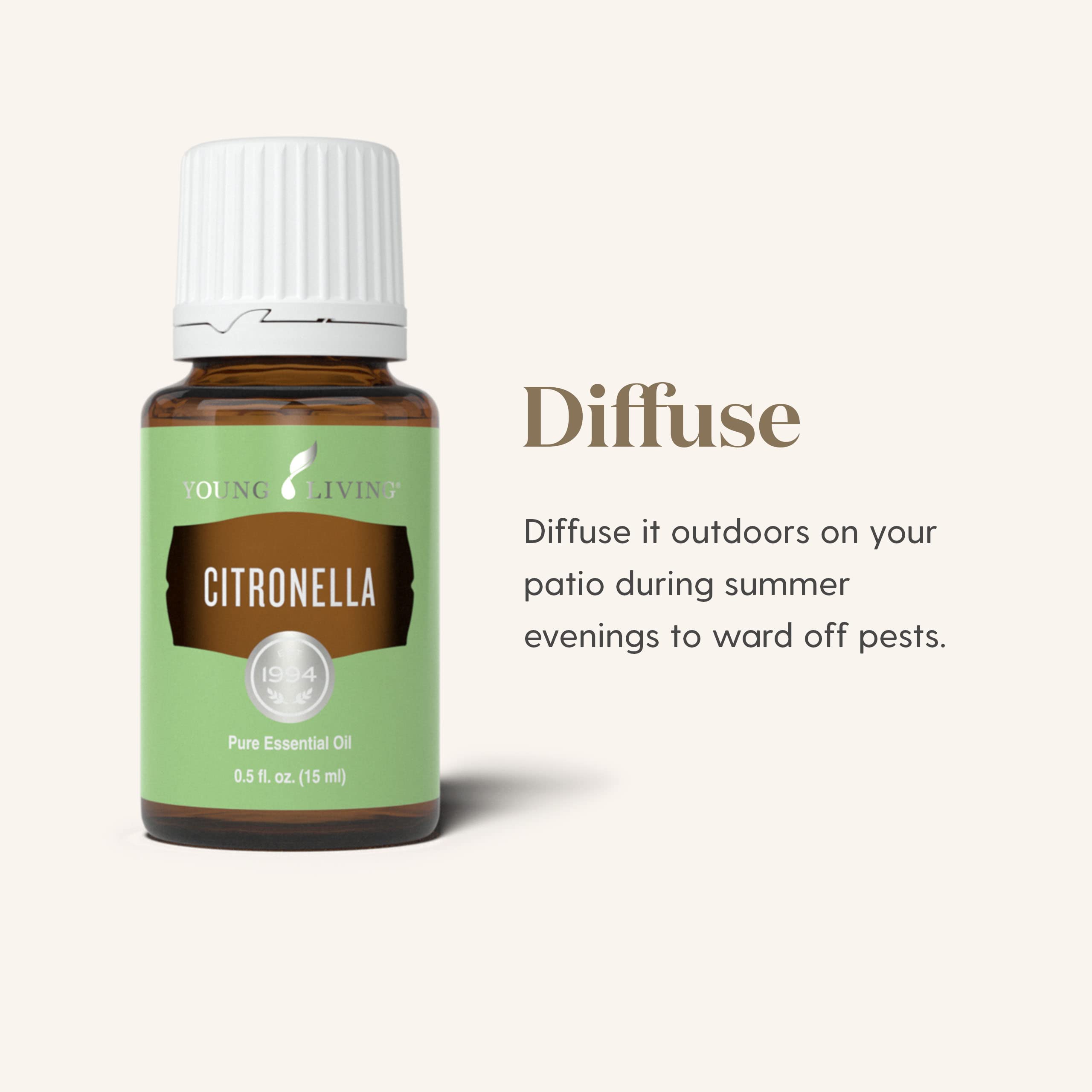 Utilisations variées pour activités en plein air avec Citronella