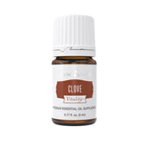 Clove Vitality de Young Living – bouteille 5 ml prête à l’usage en cuisine aromatique.
