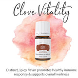 Clove Vitality en cuisson relève les recettes sucrées et salées.