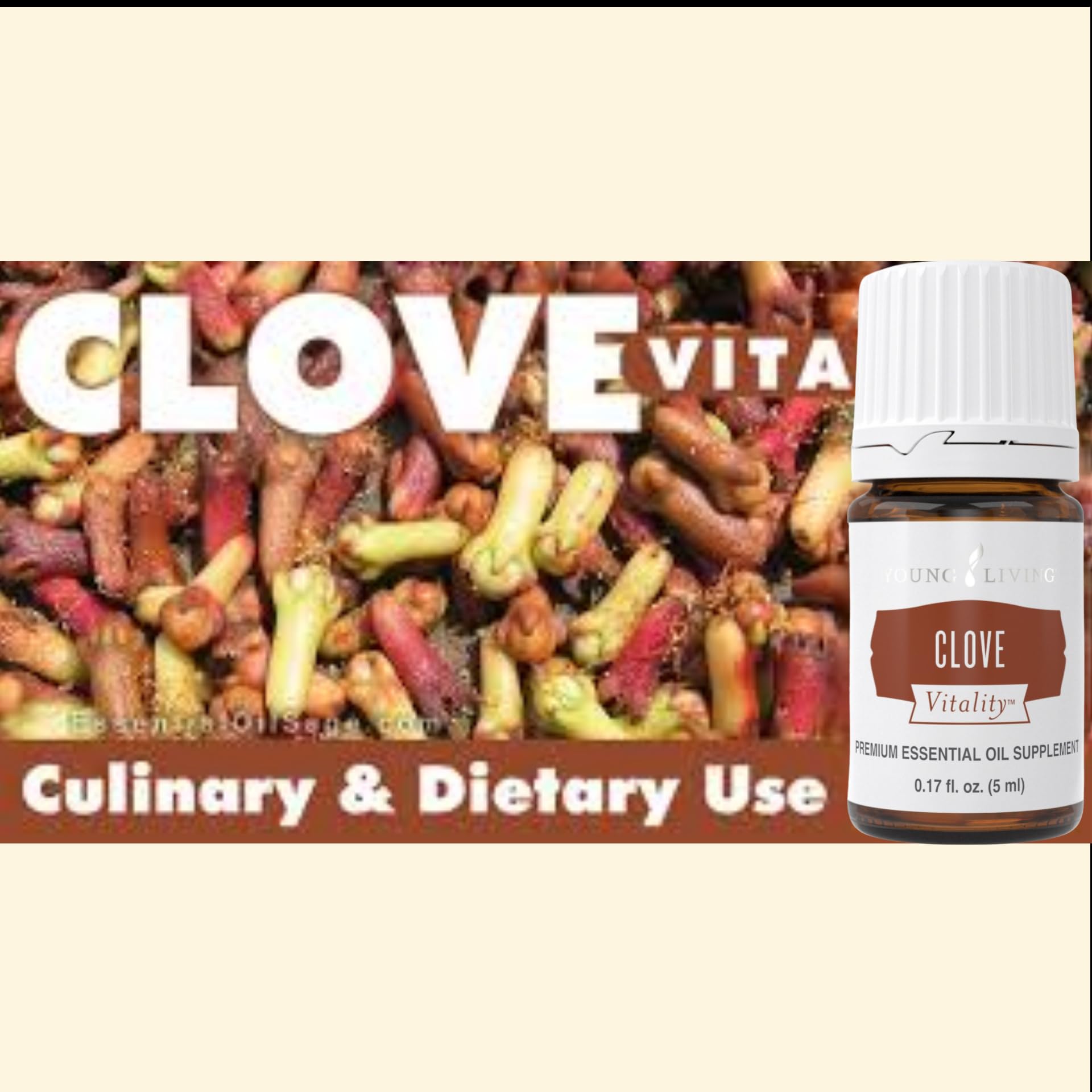 Pâtisserie parfumée au Clove Vitality rehausse desserts.