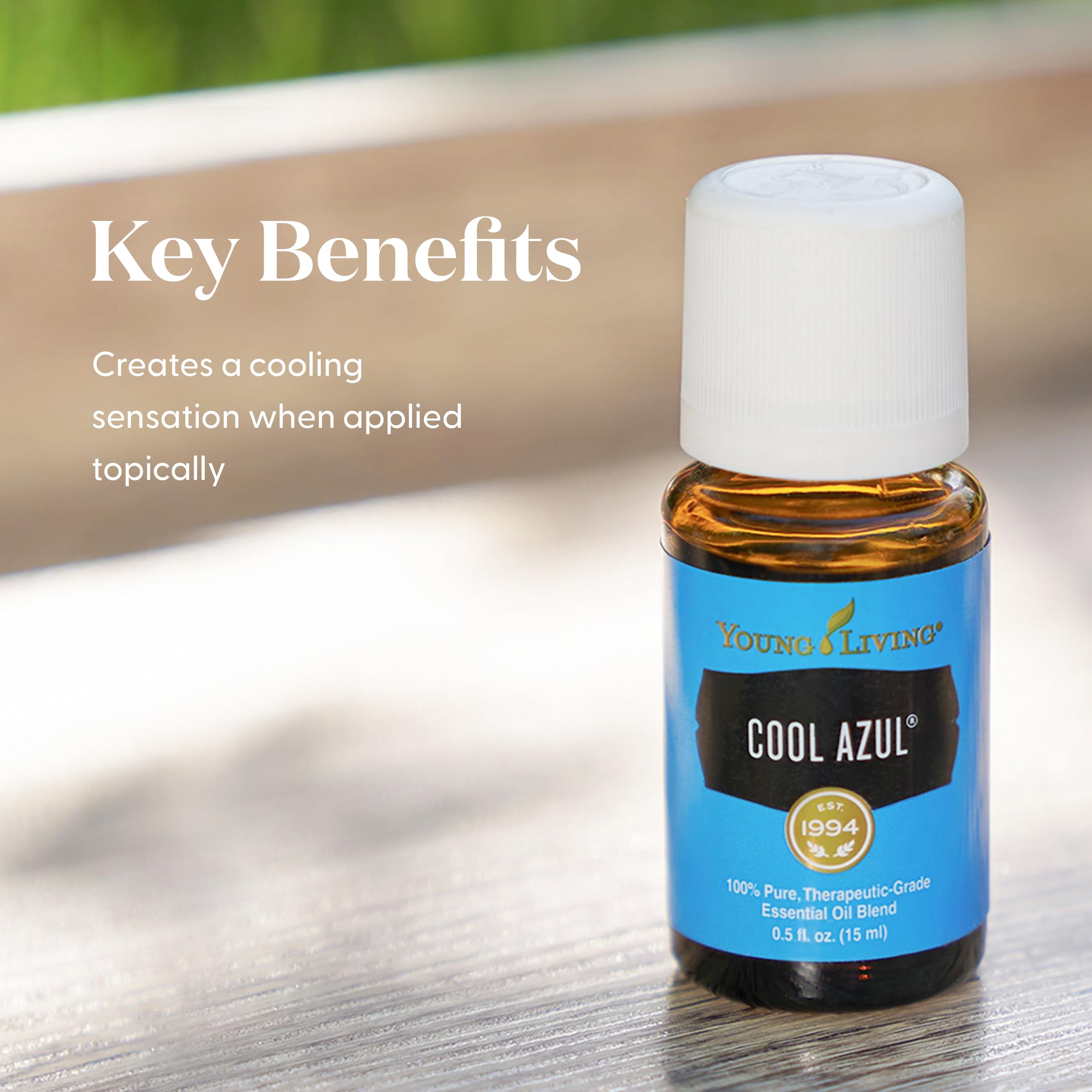 Young Living Cool Azul – diffuseur pour créer une ambiance rafraîchissante et détendue.