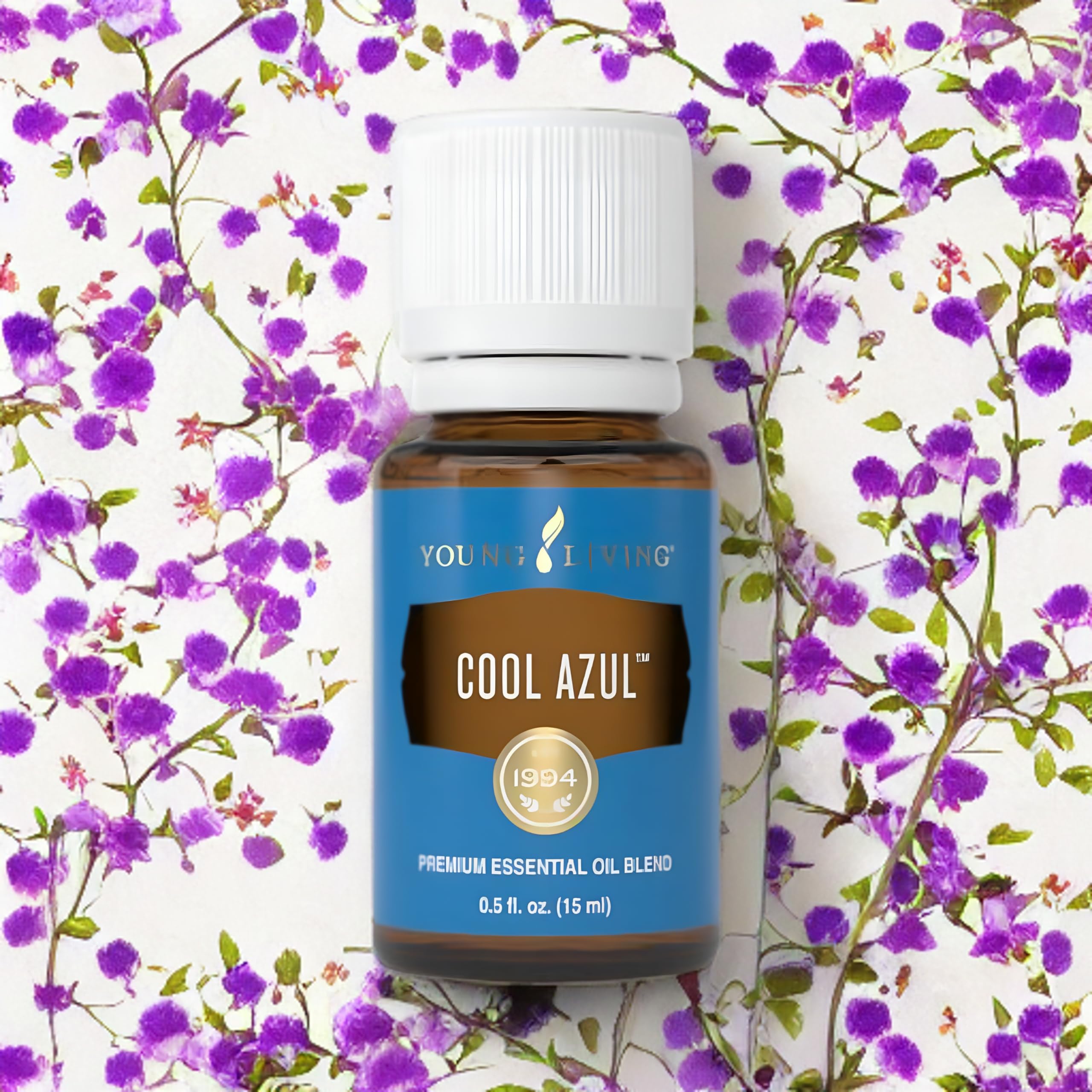 Young Living Cool Azul – soin-nocturne pour détente musculaire légère.