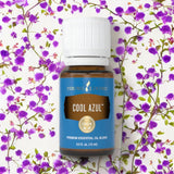 Young Living Cool Azul – soin-nocturne pour détente musculaire légère.