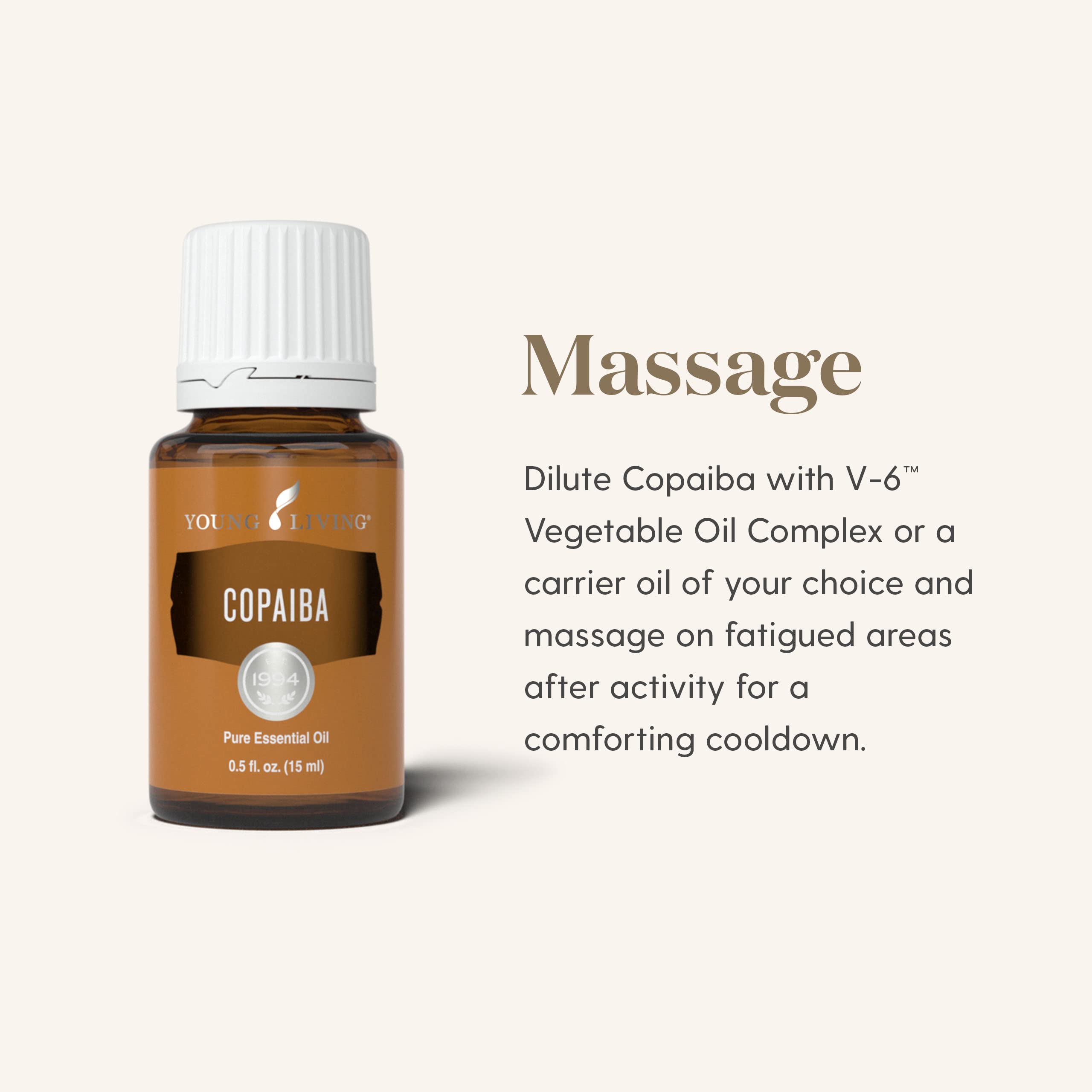 Soin de peau glow avec Copaiba Young Living, éclat naturel et revitalisation.