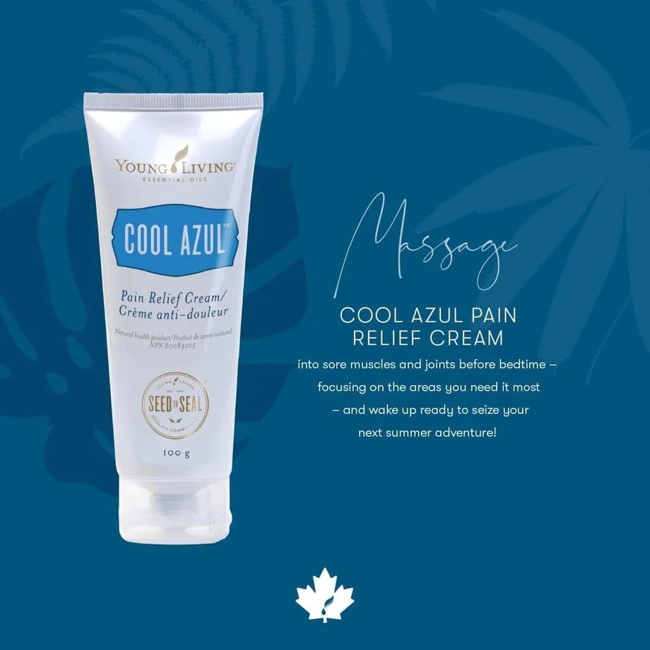 Young Living crème menthol rafraîchissante, procure une sensation de fraîcheur immédiate après application.