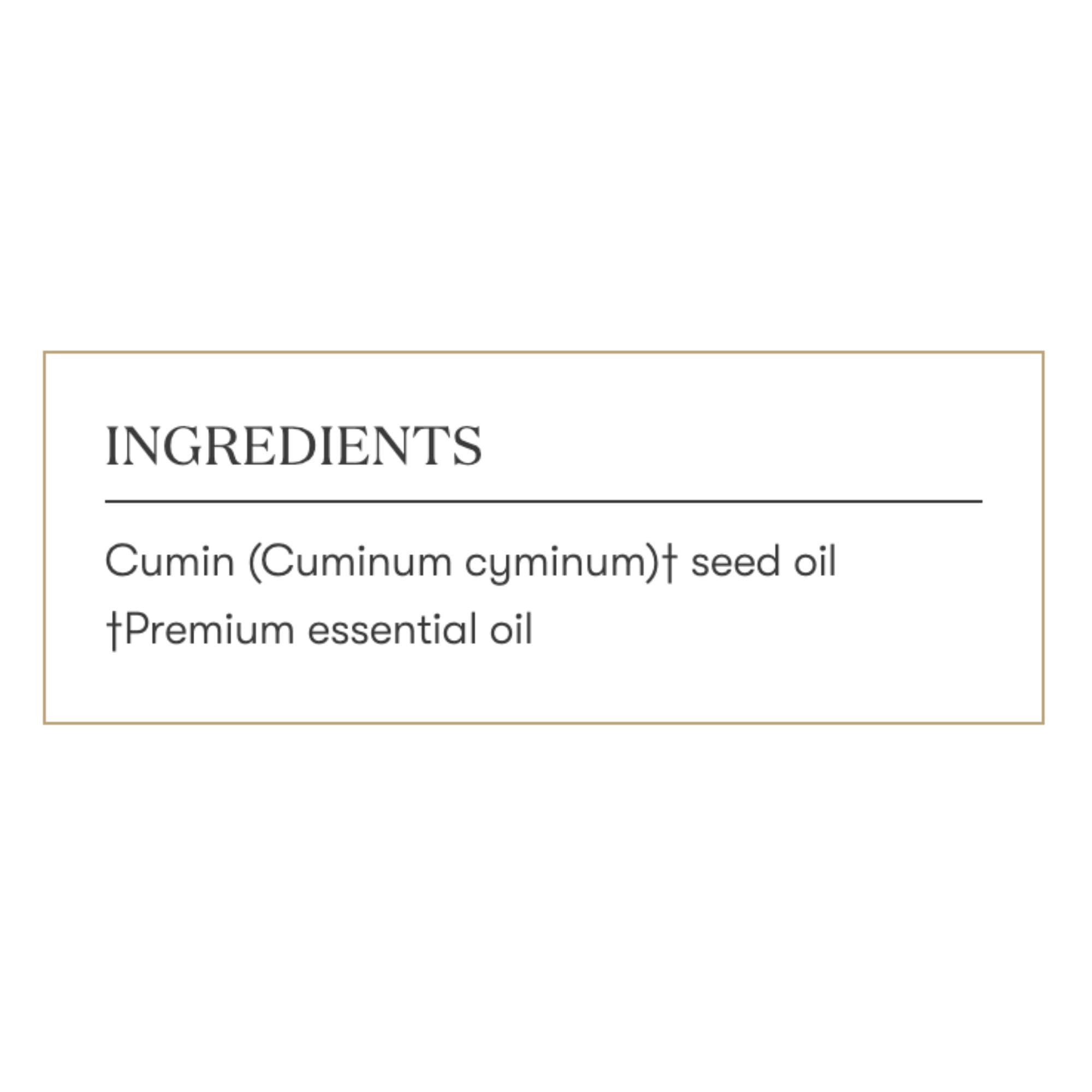 Routine quotidienne avec Young Living Cumin Vitality — huile naturelle soutenant le bien-être général.