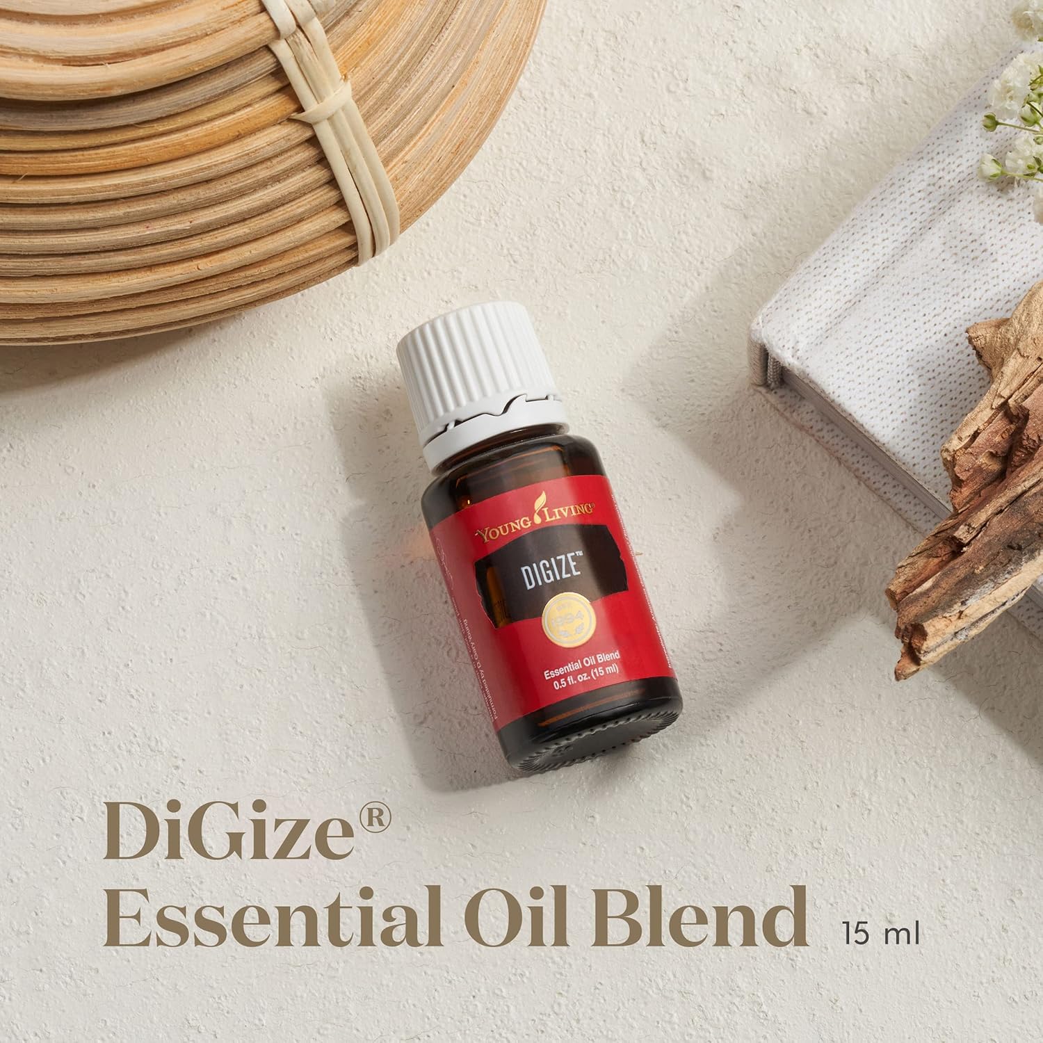 DiGize de Young Living, bouteille ouverte prête à l’emploi.