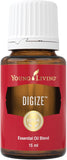 DiGize de Young Living, bouteille huile 15ml prête pour ajout dans l’eau lors de voyages.