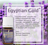Young Living Egyptian Gold – diffusion douce pour une ambiance calme