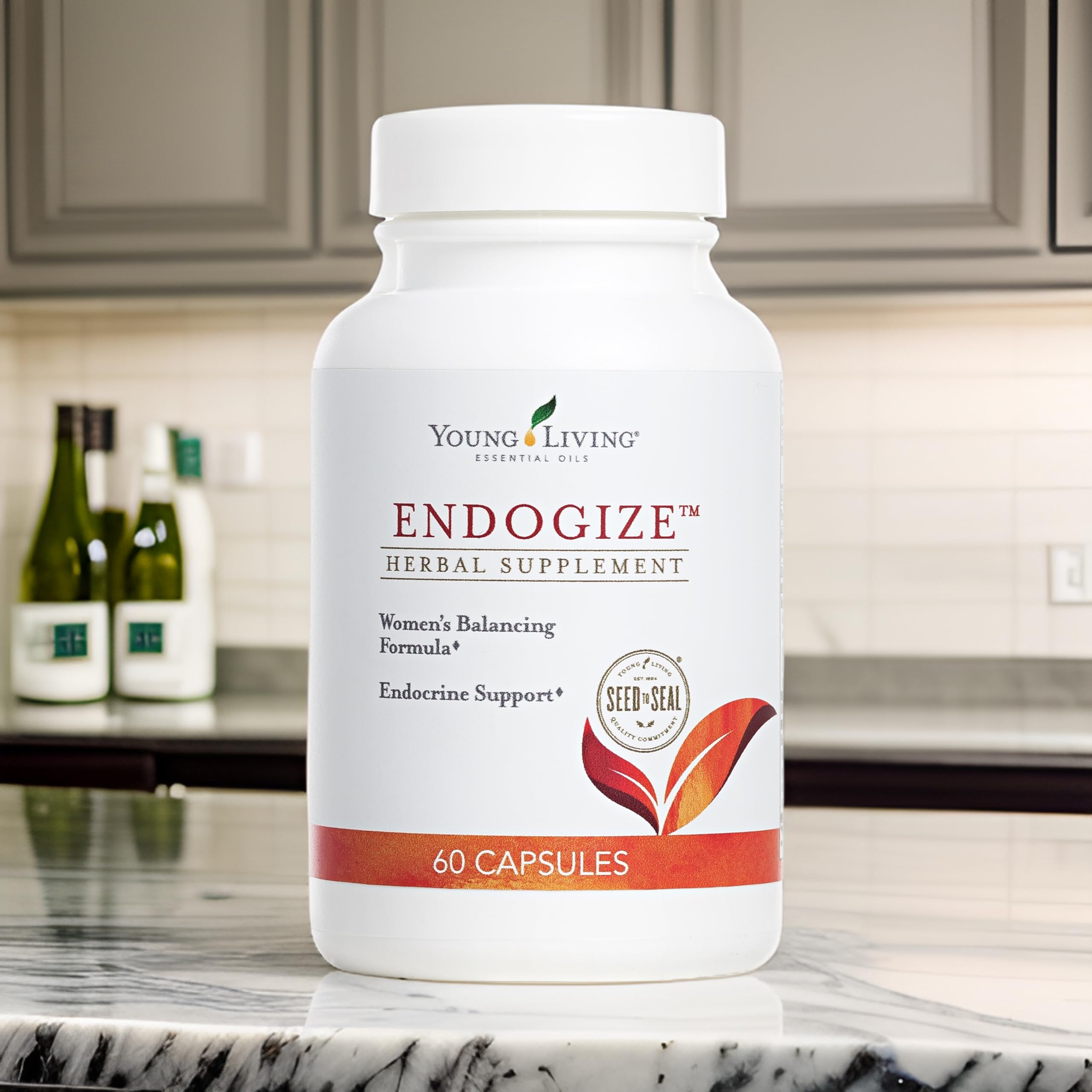 Young Living EndoGize – Ingrédients naturels et huiles essentielles pour l'équilibre endocrinien.