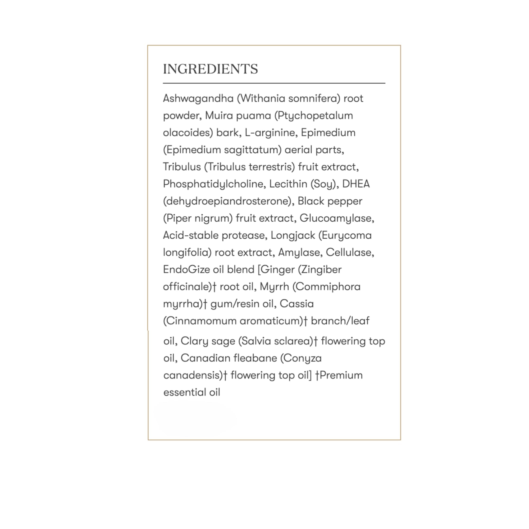 Young Living EndoGize – Support potentiel du système endocrinien pour femmes.