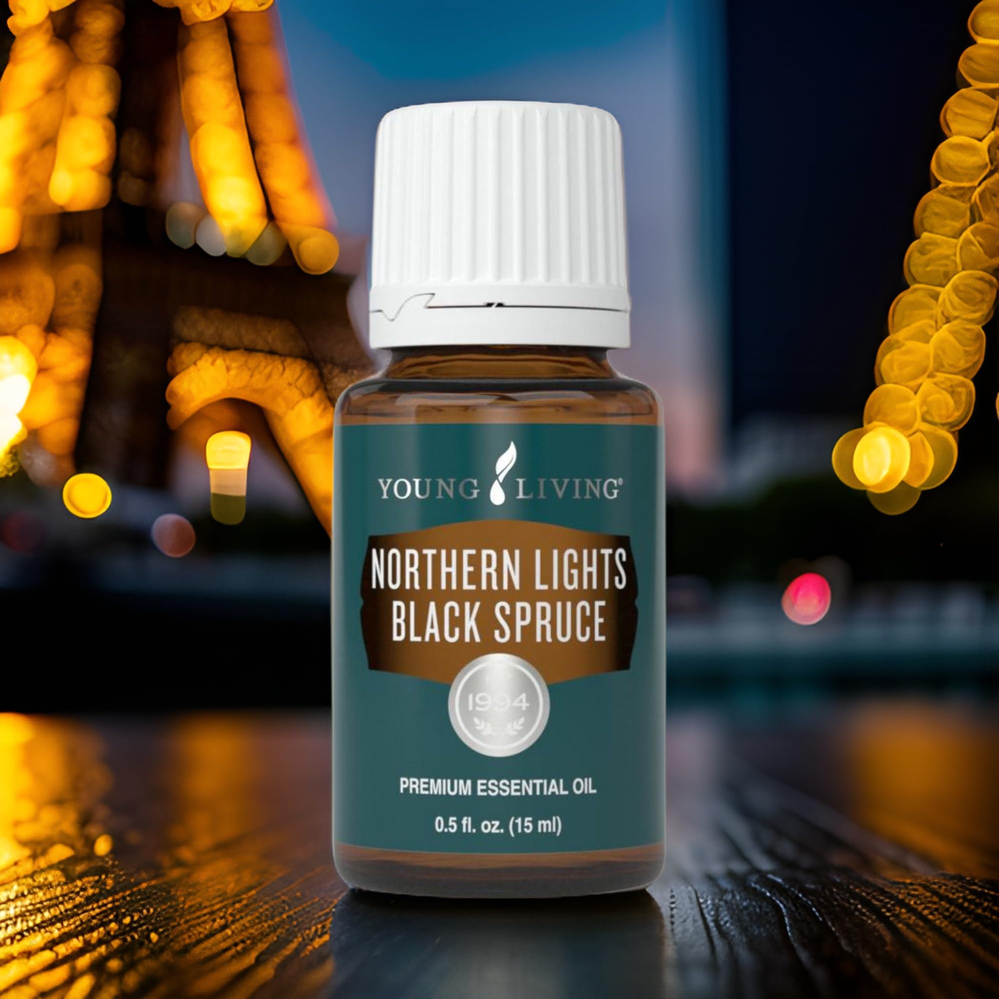 Young Living Épinette Noire des Lumières du Nord – Soin peau et cheveux nourrissant et revitalisant.