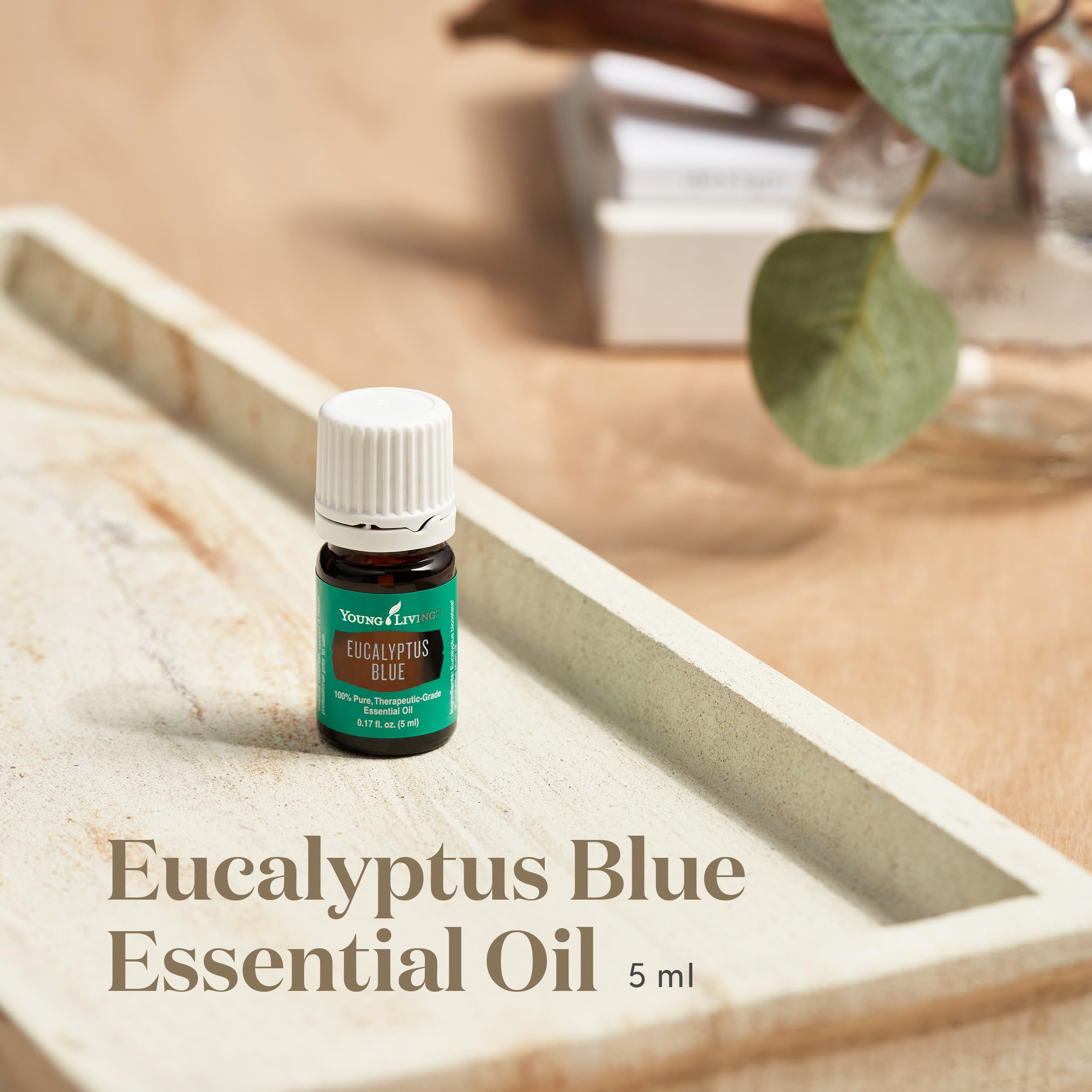 Goutte pipette de Young Living Eucalyptus Blue pour une application précise.