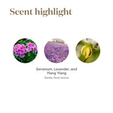 Young Living Gentle Baby, parfum subtil pour calmer bébé avant le sommeil.