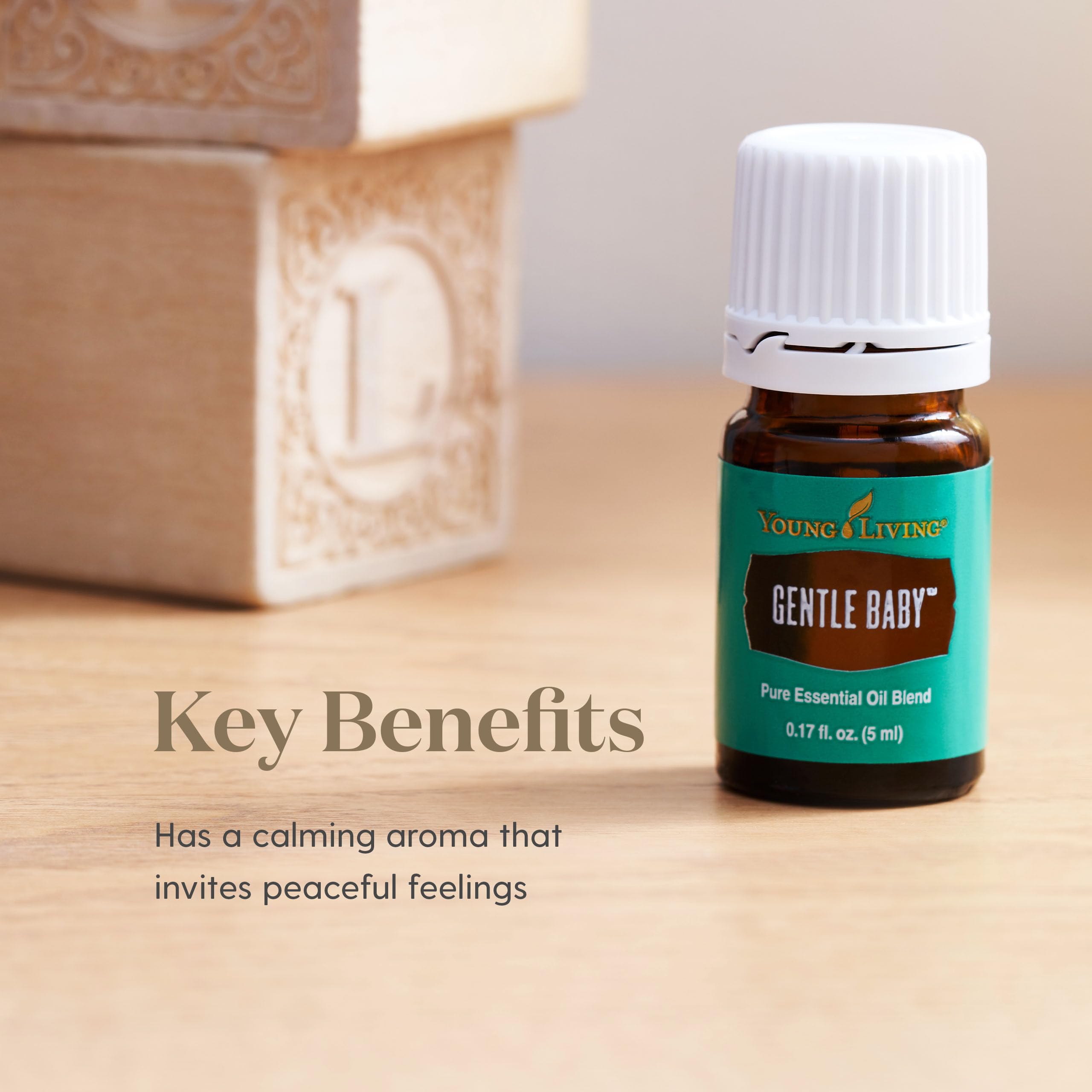 Pipette de Gentle Baby Young Living, pratique pour une application précise et apaisante.