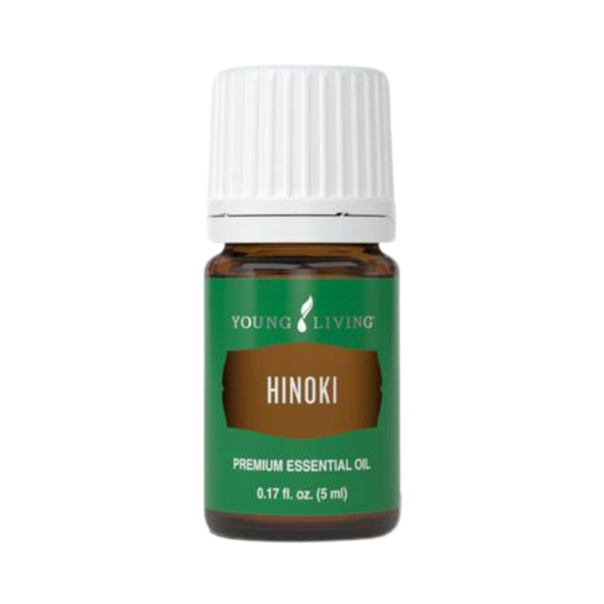 Hinoki de Young Living, bouteille 5 ml prête pour une diffusion rafraîchissante