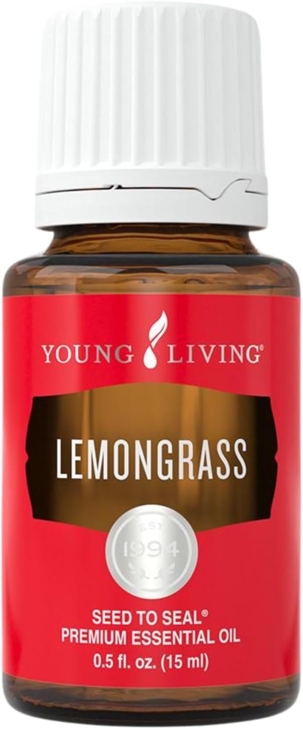 Huile essentielle Young Living citronnelle, flacon 15 ml, diffusion facile pour ambiance apaisante.