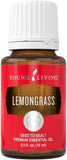 Huile essentielle Young Living citronnelle, flacon 15 ml, diffusion facile pour ambiance apaisante.