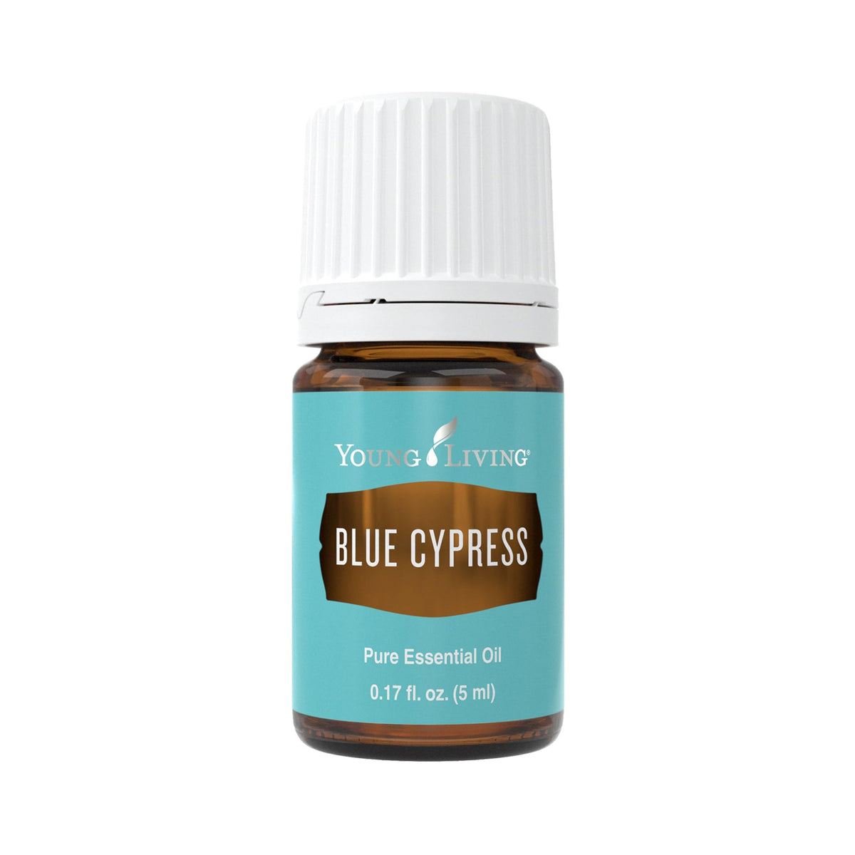 Blue Cypress de Young Living, bouteille 5 ml, hydratation cutanée durable.