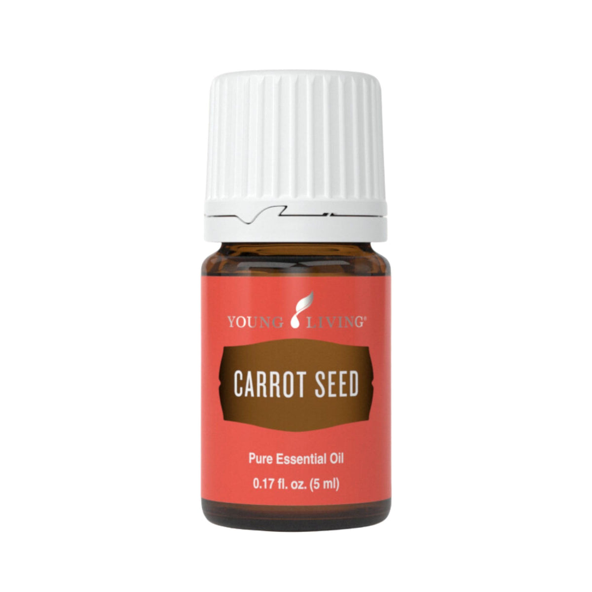 Young Living Carotte: bouteille 5 ml pour hydratation et éclat cutané.