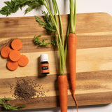 Young Living Carotte: pipette 5 ml pour dosage précis.
