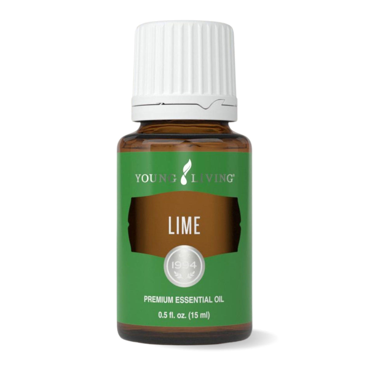 L'huile essentielle citron vert Young Living : la bouteille est prête à diffuser une fraîcheur vivifiante.