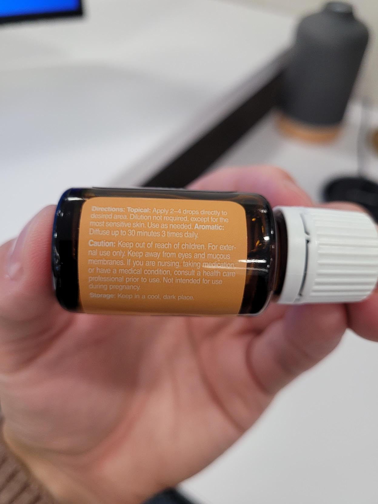 Étiquette et emballage fenouil Young Living pour une utilisation polyvalente
