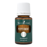 Young Living menthe poivrée – bouteille d’huile essentielle, pure et prête à l’emploi.