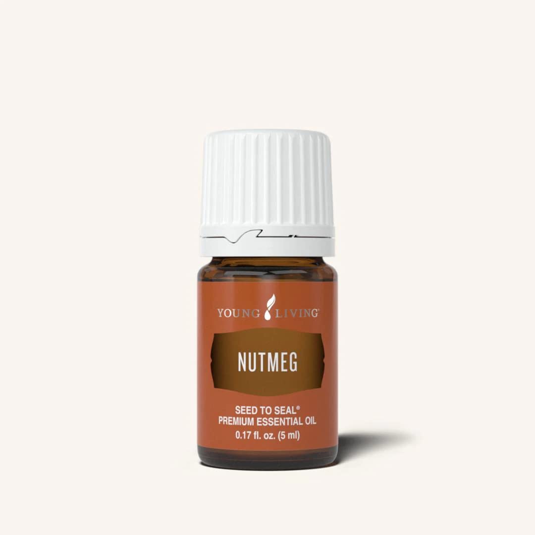 Huile essentielle Young Living Noix de Muscade : diffusion pour une ambiance chaude et réconfortante.