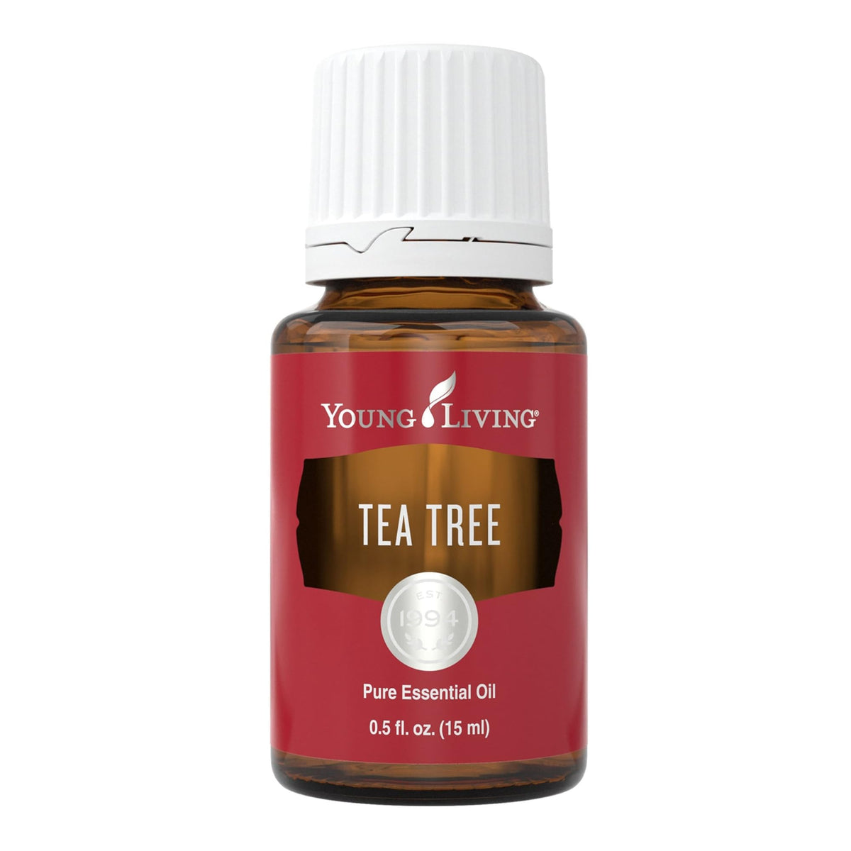 Huile Tea Tree Young Living, bouteille 15 ml, pour cheveux sains et cuir chevelu revitalisé