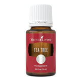 Huile Tea Tree Young Living, bouteille 15 ml, pour cheveux sains et cuir chevelu revitalisé