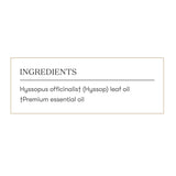 Hysope Young Living, présence-sacrée: parfum qui invite à la détente et à la tranquillité.
