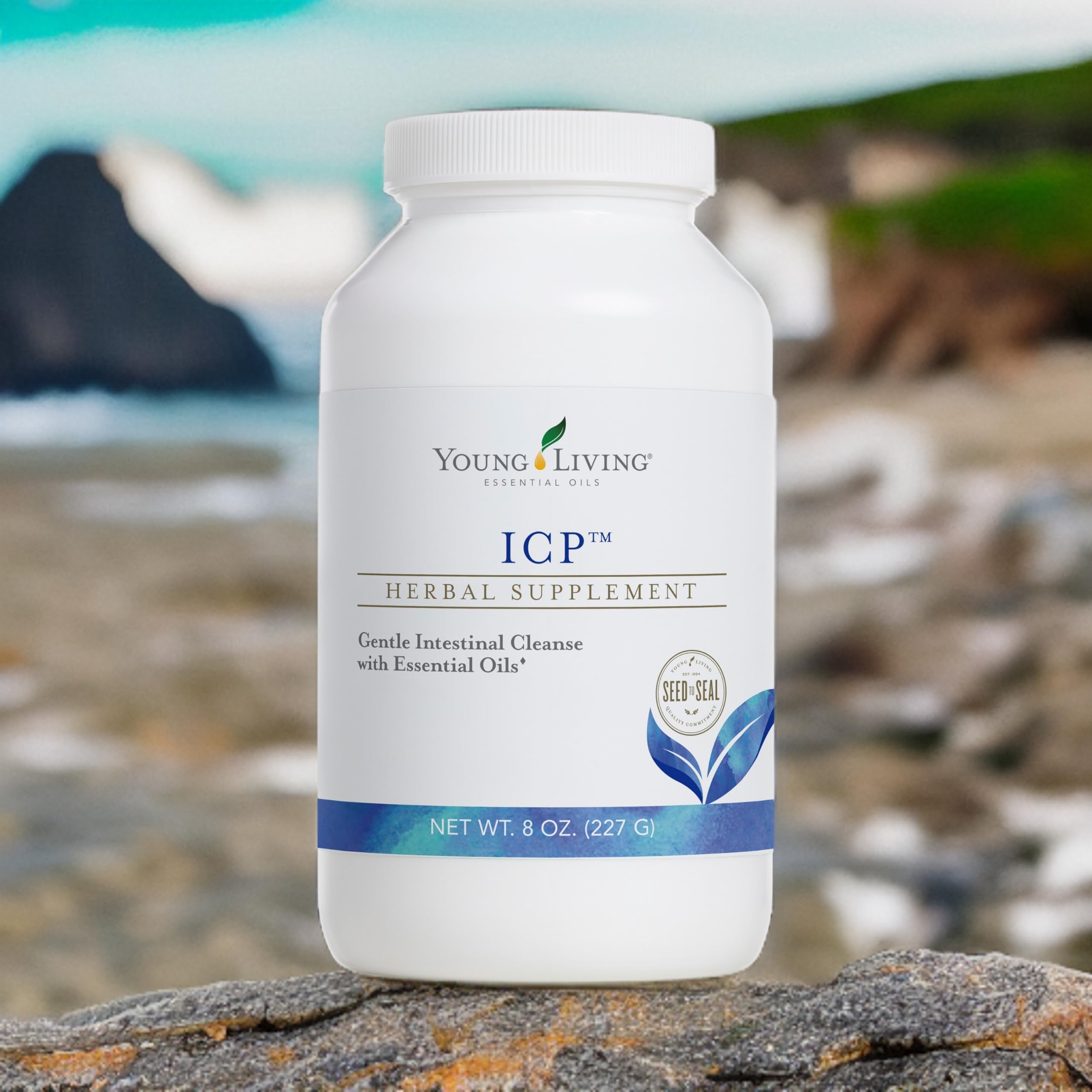 Young Living ICP : dose mesurée avec la cuillère fournie.