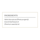 Utilisation quotidienne facile avec Idaho Blue Spruce et son flacon pratique.