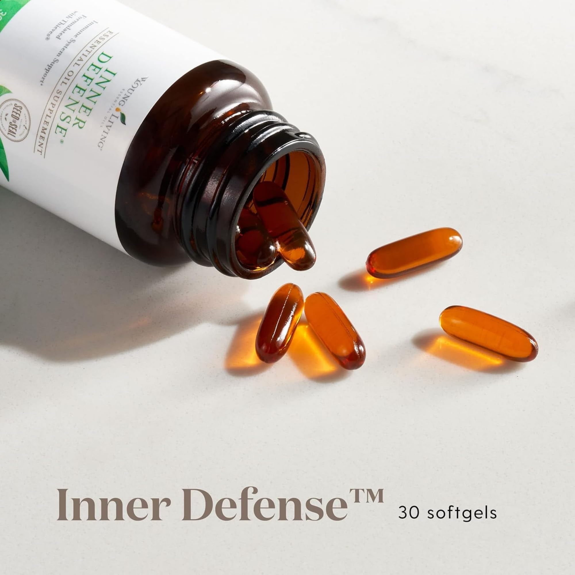 Inner Defense, gélules quotidiennes pour un rituel bien-être potentiel.