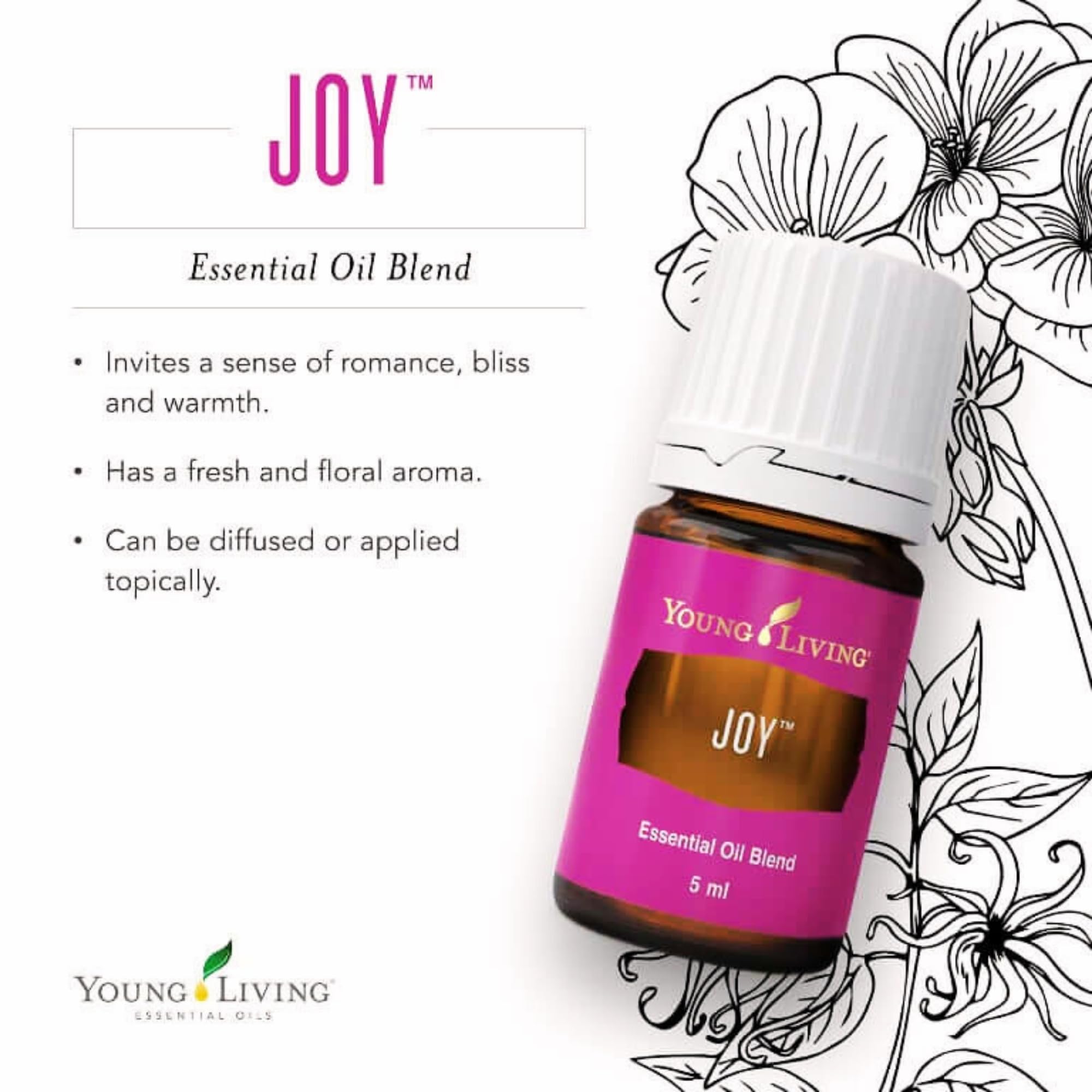 Joy par Young Living, diffuseur-aromathérapie: diffusion aromatique pour une ambiance accueillante.