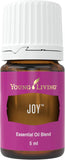 Joy par Young Living, flacon-joy: parfum floral invitant pour votre routine.